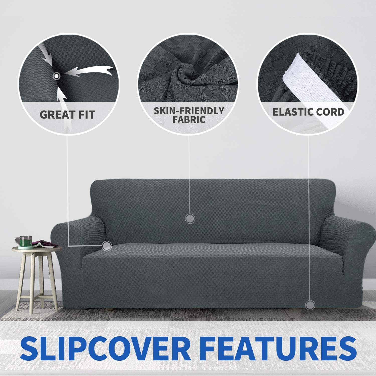 MAXIJIN Newest Jacquard Sofa Covers for 3 Seater - Image 4