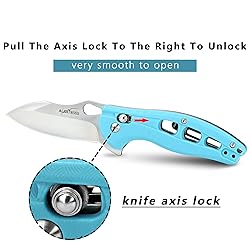 ALBATROSS 7.25" EDC Axis Lock Ball Bearing Assisted