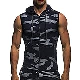 Sumen Summer Clothing Men's Gym Fitness Mesh Hoodie
