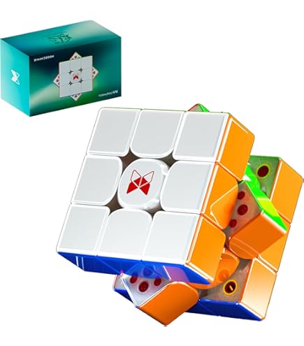 Speed Cube Moyu Aosu V7 4x4 Magnetic Stickerless UV Coated , 4 By