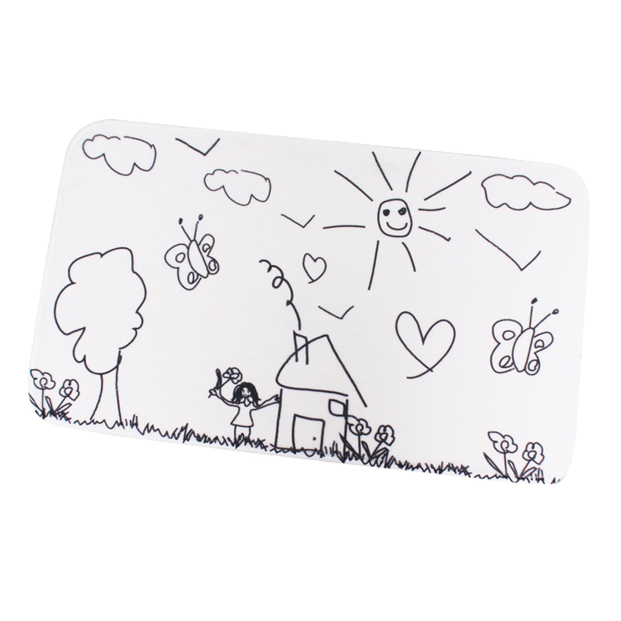 MSV "Kindergarten Bath Mat, Multi-Colour, 45 x 75 cm