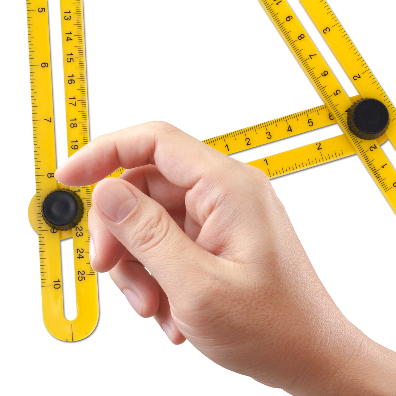 Rraycom Multi Angle Measurement Tool, 2 Pack Angleizer Template Tool Flooring Template Measure Ruler and Layout Tools for Handymen, Builders, Craftsmen and DIY