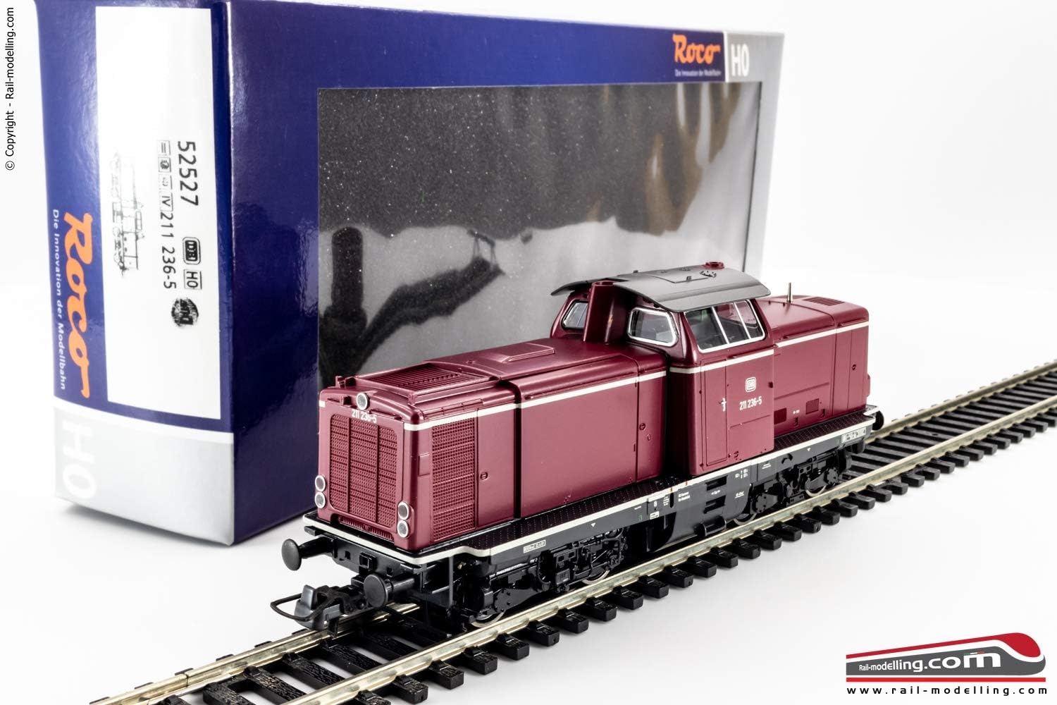 Roco H0 RO Diesellok BR 211 DB IV DCC