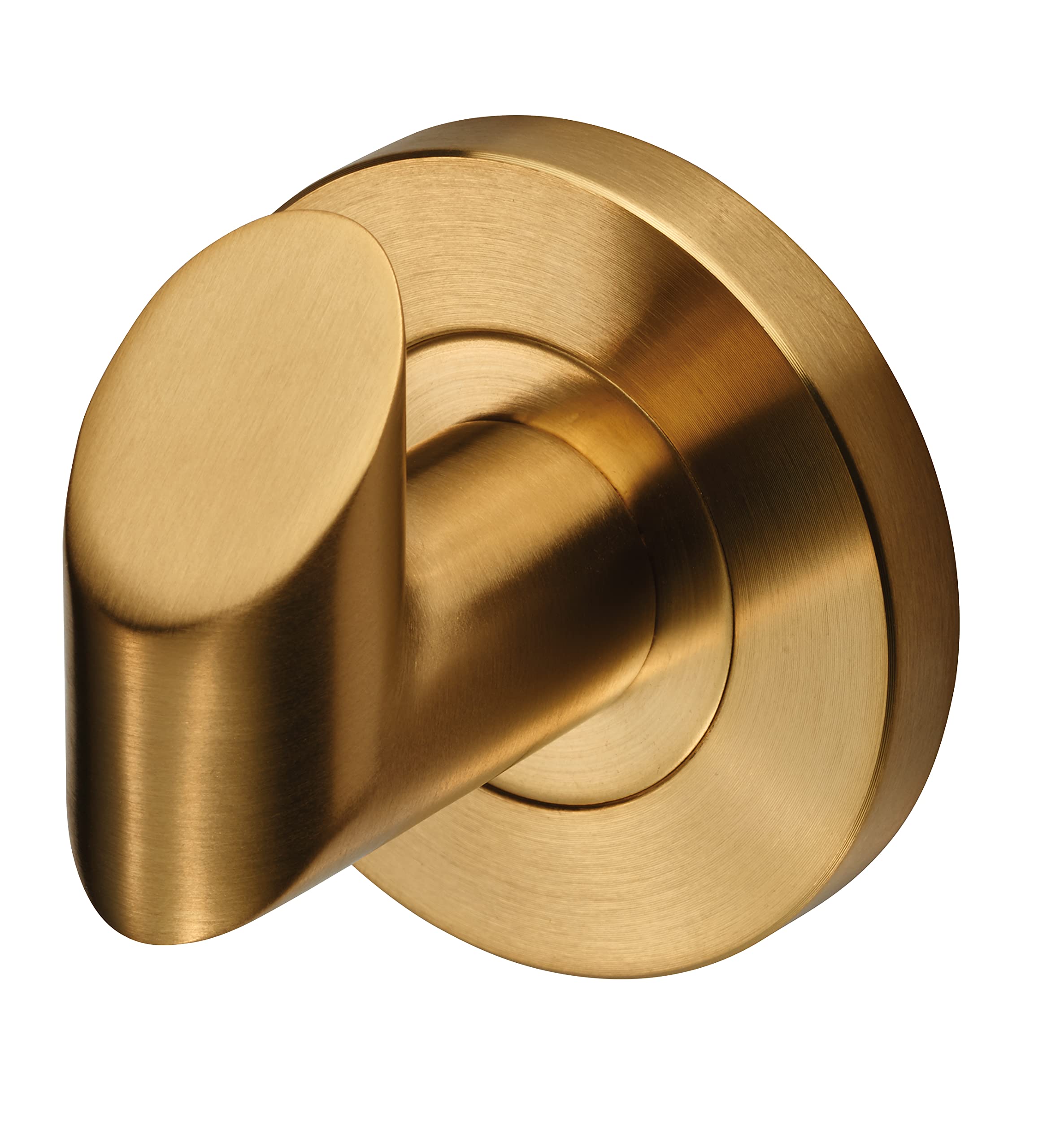 Carlisle Brass LX03SPVD DELEAU Stainless Steel Robe Hook G316, Satin Brass