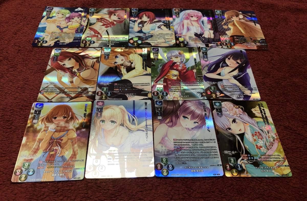 Amazon Lycee Overture Ver ビジュアルアーツ 3 0 Kr 13枚 セット 天然 立華かなで ガルデモ ユイ 新見雪月 篠崎真里花 野村美希 リセ おもちゃ おもちゃ