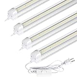 hykolity 30W 2FT LED Shop Light, 3500lm 6500K Super