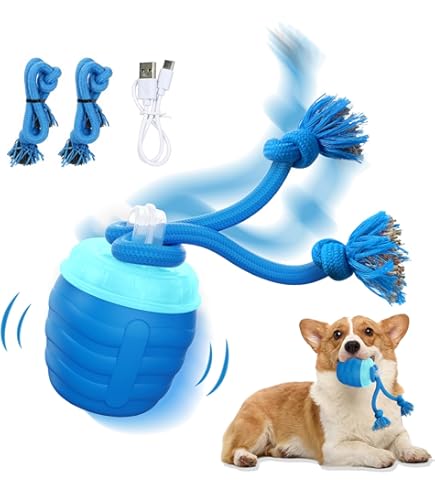 LUCKKY Zoomie Buddy 2.0 - Interaktiver Hundeball Mit Snack-Funktion