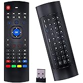 Air Mouse Remote, Rock&Rown MX3 Pro 2.4G Android Box Remote with Mini Wireless Keyboard,Compatible for Android TV/Box/IPTV/An