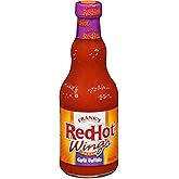 Frank's RedHot Garlic Buffalo Wings Sauce, 12 fl oz (Pack of 5)