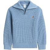 Gap Boys' Quarter Zip Cotton Rib Sweater