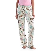 Little Blue House Women's Jersey Pajama Pants, Forest Creatures, X-Large