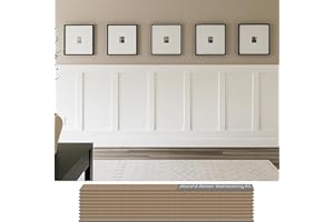 birdeco MDF Shaker-Style Wall Paneling Kit for DIY Lovers