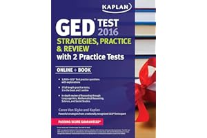 Kaplan GED Test 2016 Strategies, Practice, and Review: Online + Book (Kaplan Test Prep)