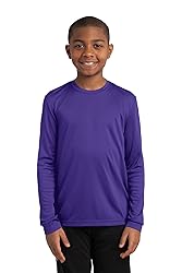 SPORT-TEK Boys' Long Sleeve PosiCharge Competitor