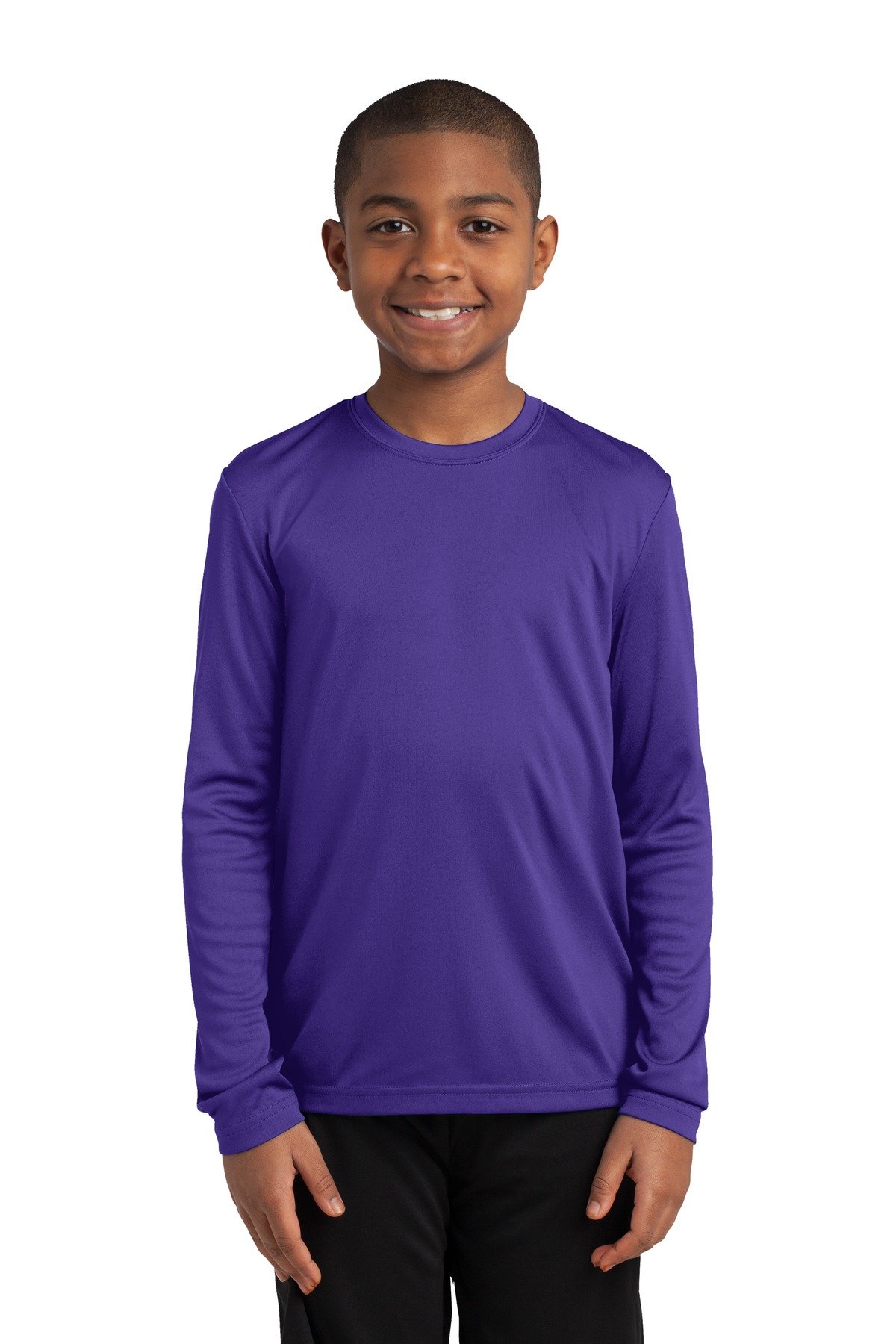 SPORT-TEK Boys' Long Sleeve PosiCharge Competitor