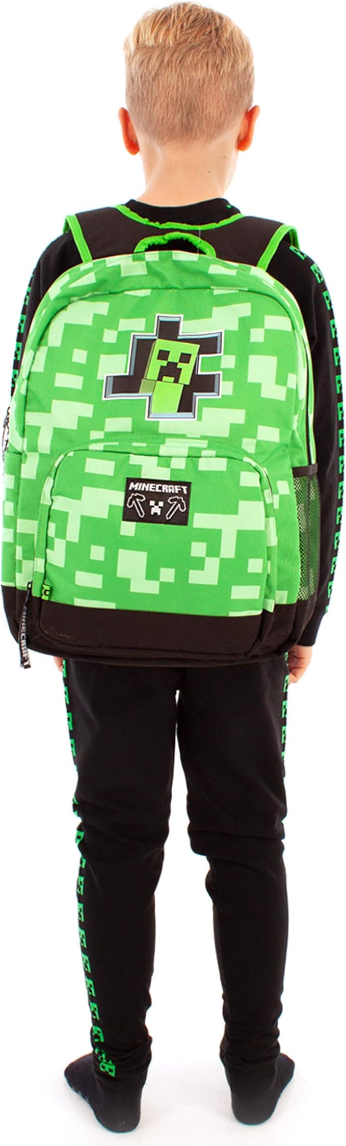 Minecraft Creeper Inside Kids Green School Backpack Amazon De Koffer Rucksacke Taschen Minecraft Creeper Inside Kids Green School Backpack Amazon De Koffer Rucksacke Taschen
