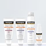 Neutrogena Clear Face Liquid Sunscreen SPF 30 Oily Acne-Prone Skin 89ml/3oz view 8