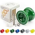 Cheatcode Yoyo by Brandon Vu | Master Fingerspin Tricks | A Responsive & Unresponsive Yo-yo for Kids, Teens & Adults | Great Yo Yo For Beginners | Extra Professional Ball Bearing Kit Included | Offset