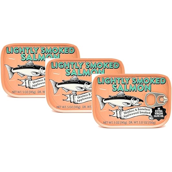 Amazon.com: Lightly Smoked Salmon in Extra Virgin Olive Oil