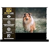 100" Fresnel ALR Floor Rising Projector Screen Motorized for Long/Standard Shrow Projector,Movie Screen for Home Theater,Motorized Projector Screen 4K/8K Ultra HD, Active 3D