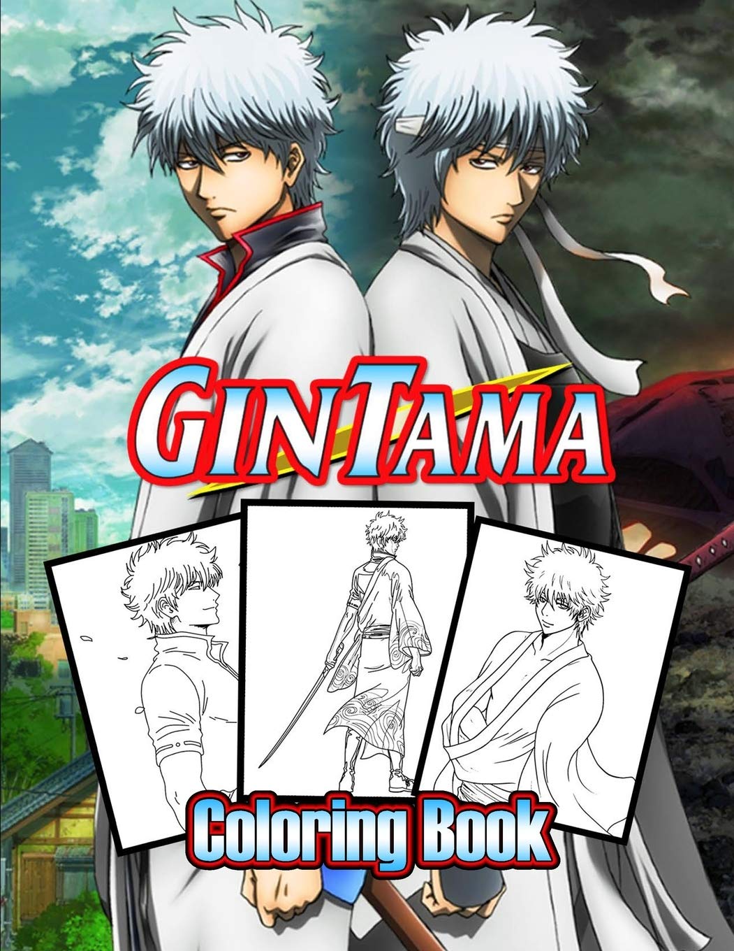 Gintama Coloring Book Best Gintama Character 30 High Quality Illustrations Gintama Manga Anime Coloring Book Maro Akawaga Amazon Com Books