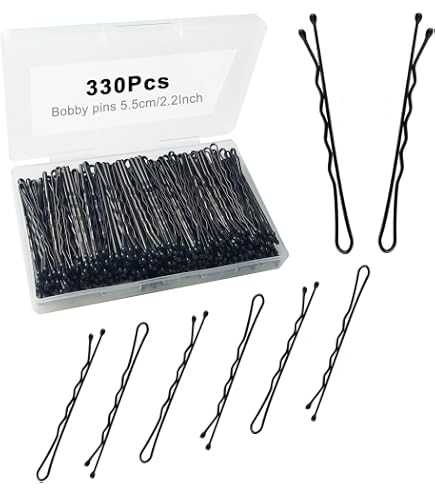 Amazon.com : 1200 Pack Bobby Pins Set with Soft, Plastic  display picture 3
