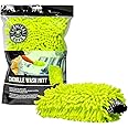 Chemical Guys MIC493 Chenille Premium Scratch-Free Microfiber Wash Mitt, Lime Green, 9.6" x 2.3" x 7"