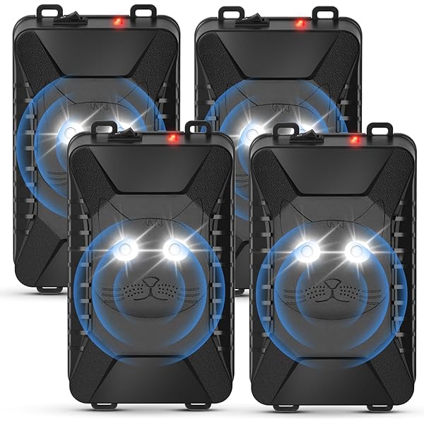 Ultrasonic Rodent Repellent For Cars And Indoor 4 Packs: Ultimate Pest Defense