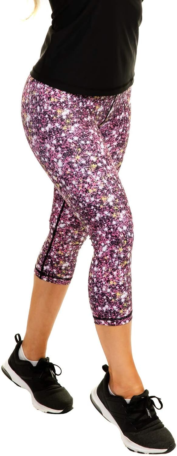 CompressionZ Compression Capri Leggings for Women - Yoga Capris, Running Tights, Gym Pants: Clothing