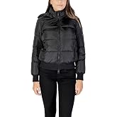 Armani Exchange Women's Icon Short Down Hooded Puffer