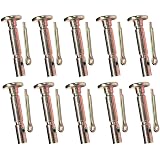 MDAIRC Shear and Hair (Cotter) PINS 738-04124(A), 714-04040, 738-04124A for MTD Cub Cadet Troy-Bilt Snowblowers, 10 PCS Pack