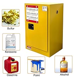 koxuyim Hazardous Storage Cabinets, 18.1" D 23.2" W