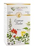 Celebration Herbals Lemon Balm Tea Bags, 24 Count