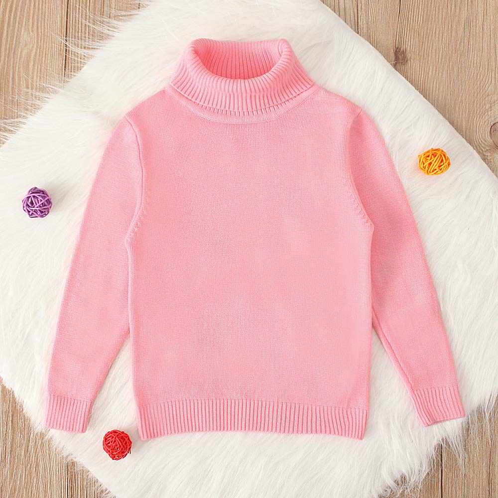 0 8 Ans Pull A Col Roule Couleur Unie Manches Longues Pull Over Pour Bebe Enfant Fille Garcon Mixte Vetements Pulls Et Gilets Centroarco Com