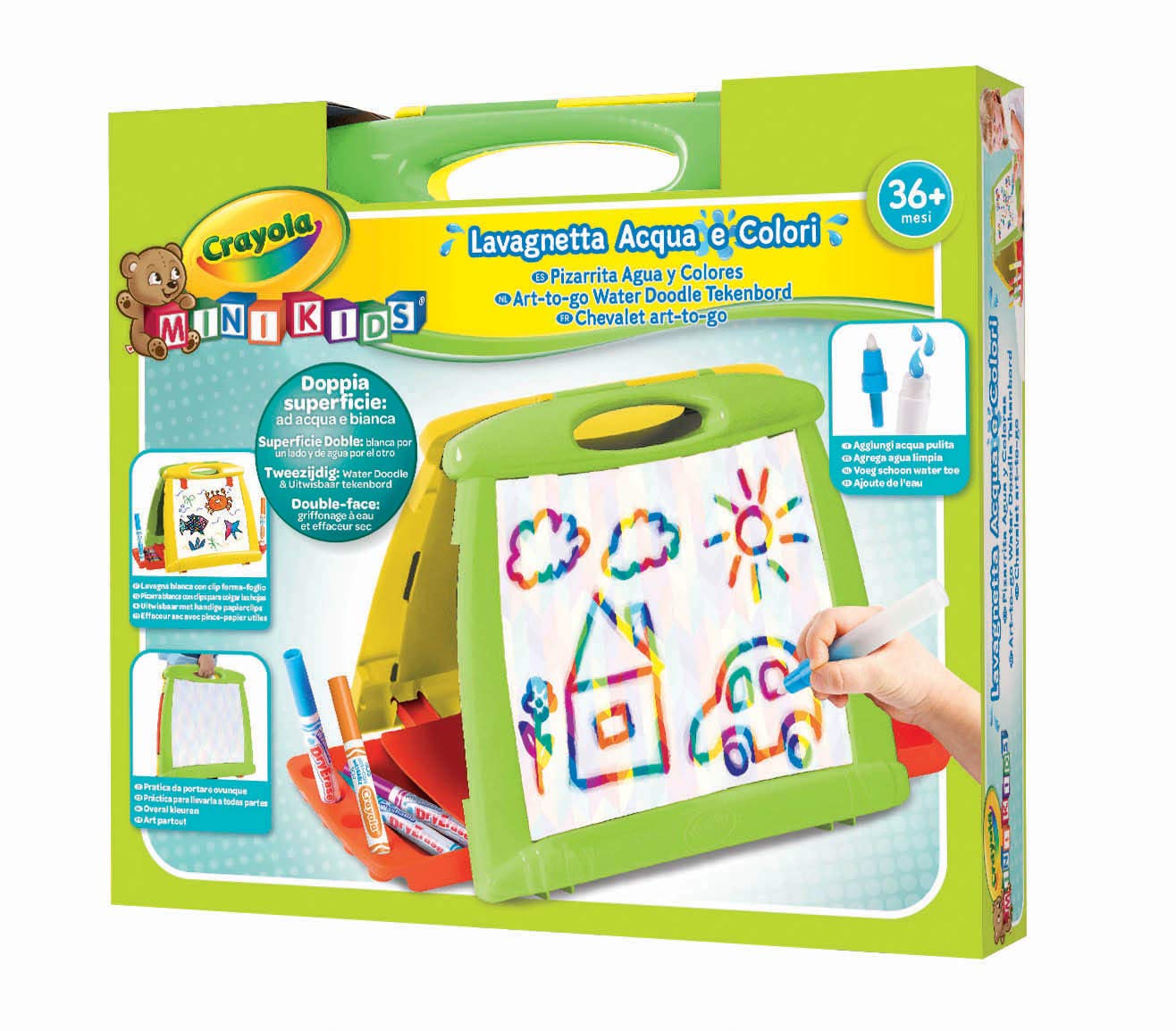 CRAYOLA Mini Kids Chalkboard Water and Colors