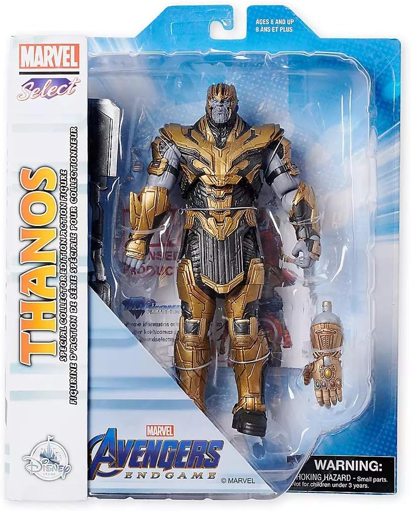 Figures Thanos Collector Edition Action Marvel Select by Diamond – 9'' – Marvel's Avengers: Endgame