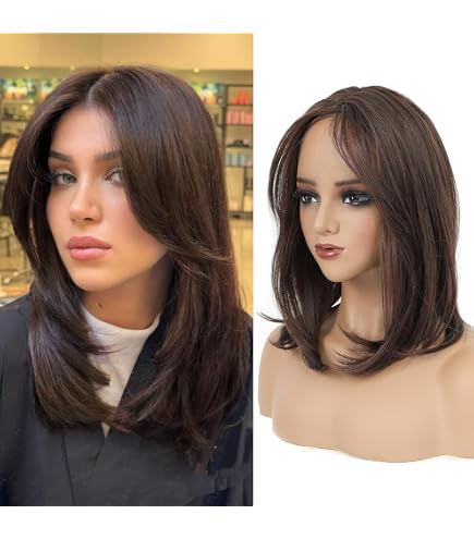 Amazon.com : challeam Lace Front Hair Toppers with Band for  display picture 3