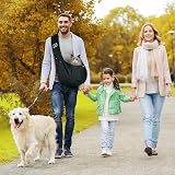Adiwo Puppy Carrier Dog Carrier Bag Shoulder Tote Reversible Hands-free Sling view 4