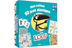 MON COFFRET 10 Jeux CLASSIQUES AVEC Loup