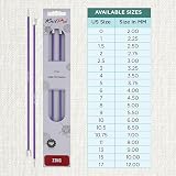 KnitPro Zing 14 inch Single Pointed Needles 3.75mm view 4