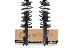 MOSTPLUS Front Struts Assembly Compatible with 2010-2017 Chevy Equinox 272527 272526 Coil Spring Shocks Absorbers