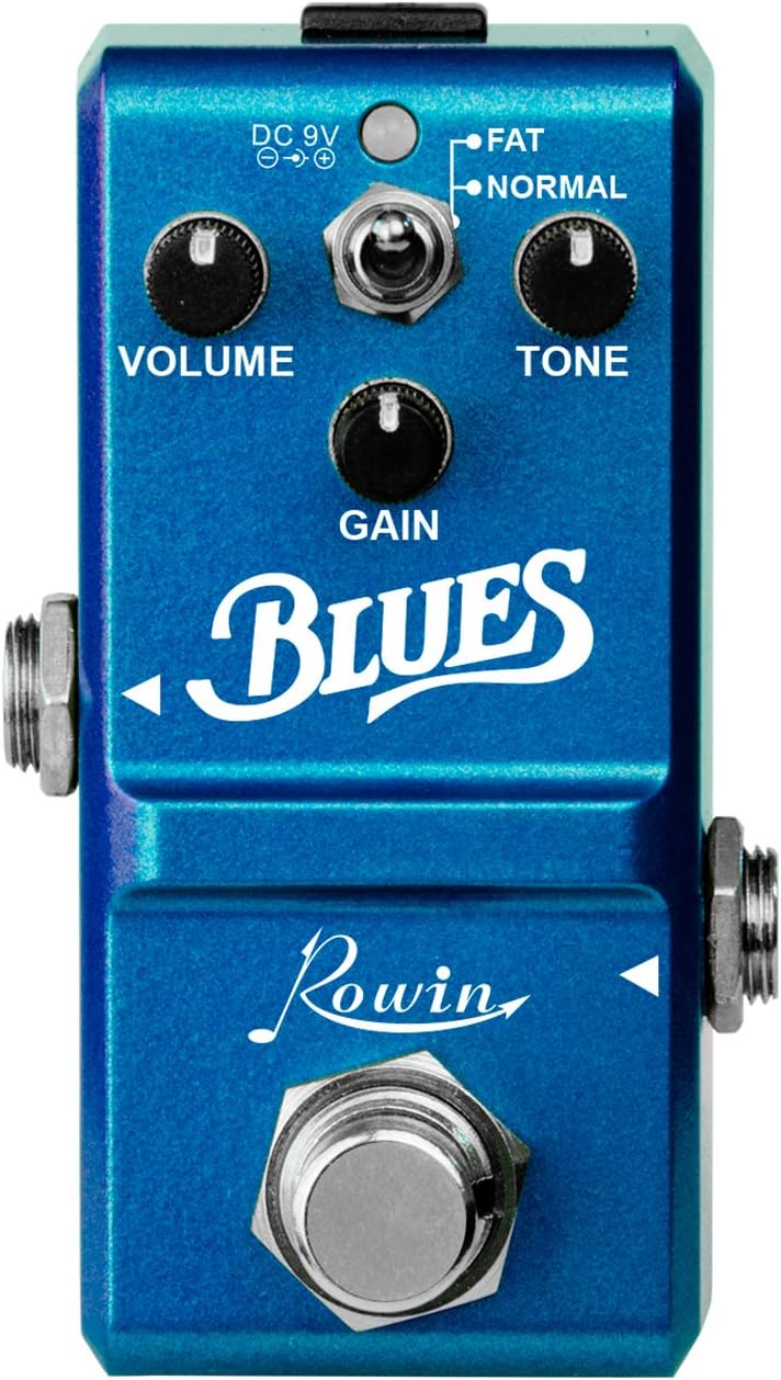 Muslady Blues Pedal Wide Range Frequency Response Blues Style Overdrive