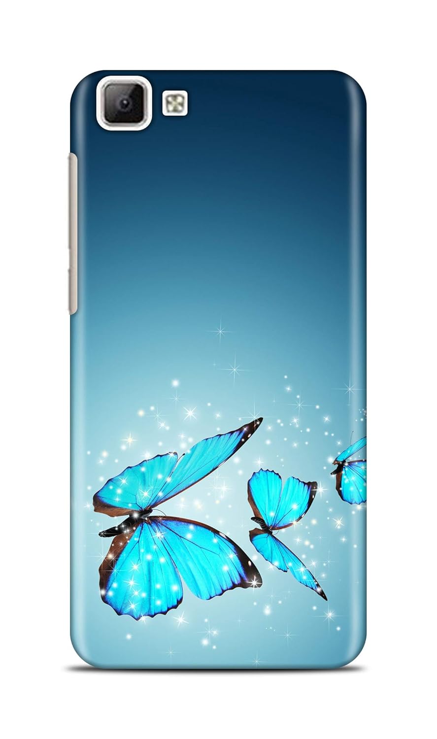 Shengshou Mobile Back Cover for Vivo Y35 Butterfly ABC689T31414