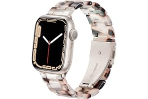 YGTIECS Resin Band Compatible with Apple Watch Bands for Women 42mm(S10) 41mm 40mm 38mm, Super Lightweight Comfortable with S