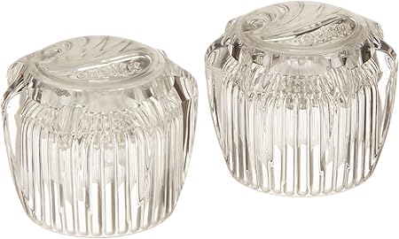 Delta 131497 Acrylic Hot And Cold Faucet Knob Touch On Bathroom