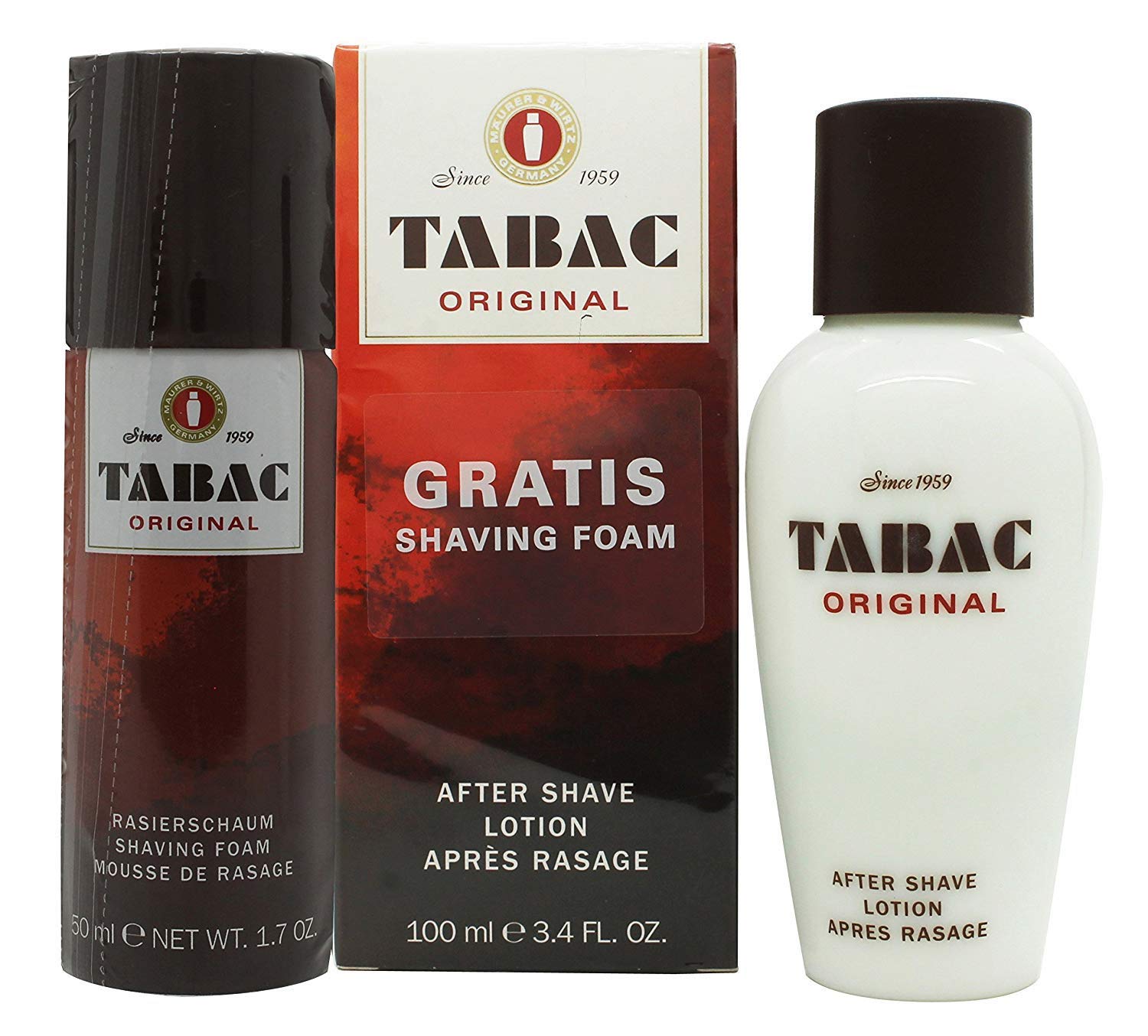 TABAC A/S Lotion Plus Shaving Foam, 100 ml