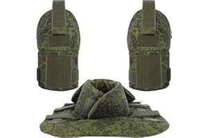 Upgrade Russian Neck Collar Shoulder Pads Protective Kit,Tactical Shoulder Armor Guard, For 6b23 6B43 6B45 Vest