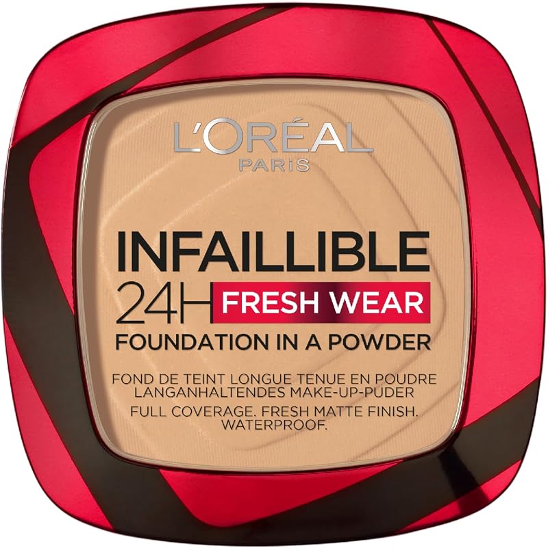 L'Oréal Paris Infallible 24H Fresh Wear Powder Foundation 200 Golden Sand