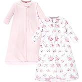 Hudson Baby Unisex Baby Cotton Long-Sleeve Wearable Sleeping Bag, Sack, Blanket