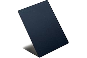 Matte Black Stainless Steel Sheet for CT Copper Tailor Custom Stainless Steel Range Hoods,2" by 3" Sheet